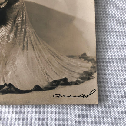 Beautiful Dancer in Costume Dance Vintage Photograph Photo