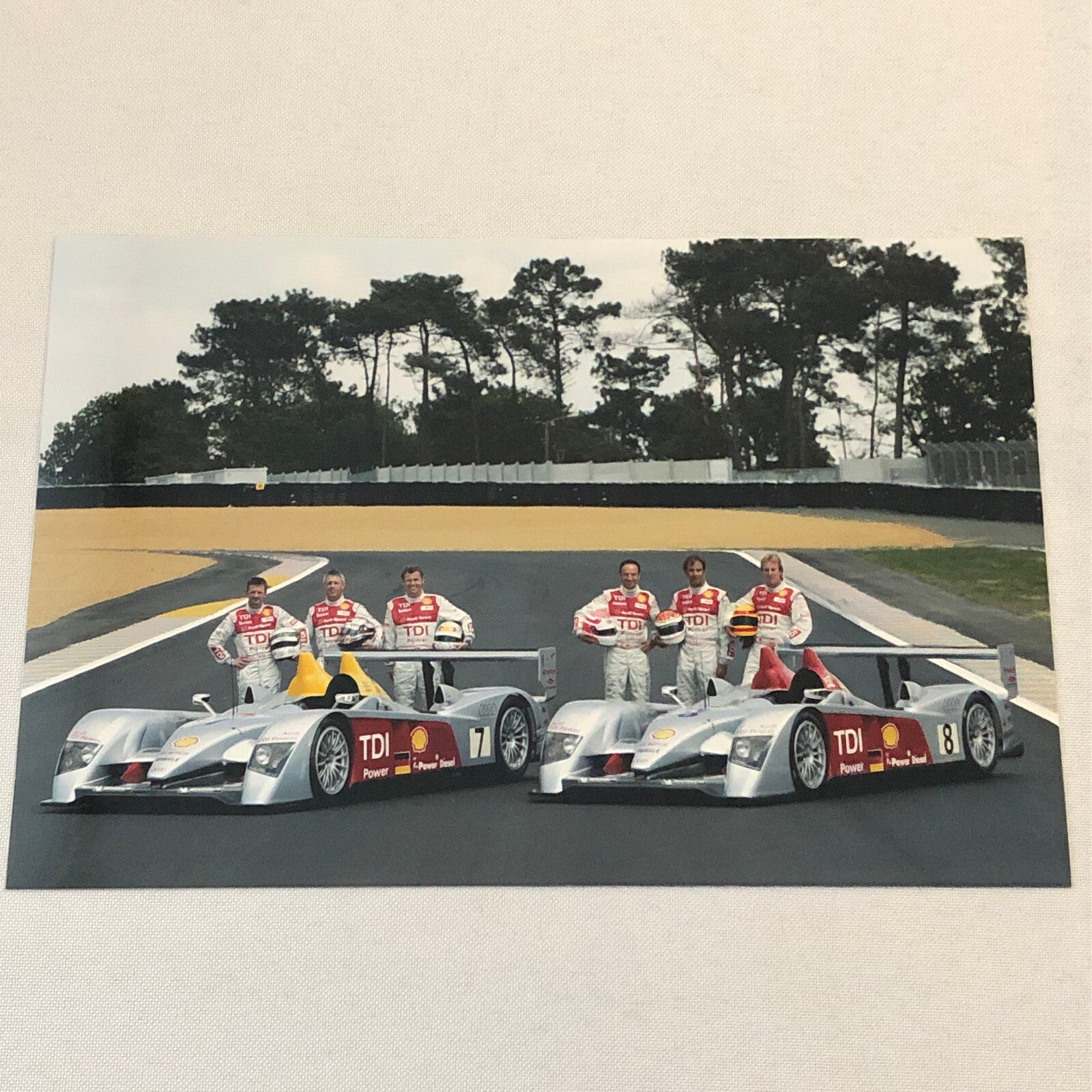 2006 Audi R10 24 Hours of LeMans Racing Car Press Kit Brochure Photo CD