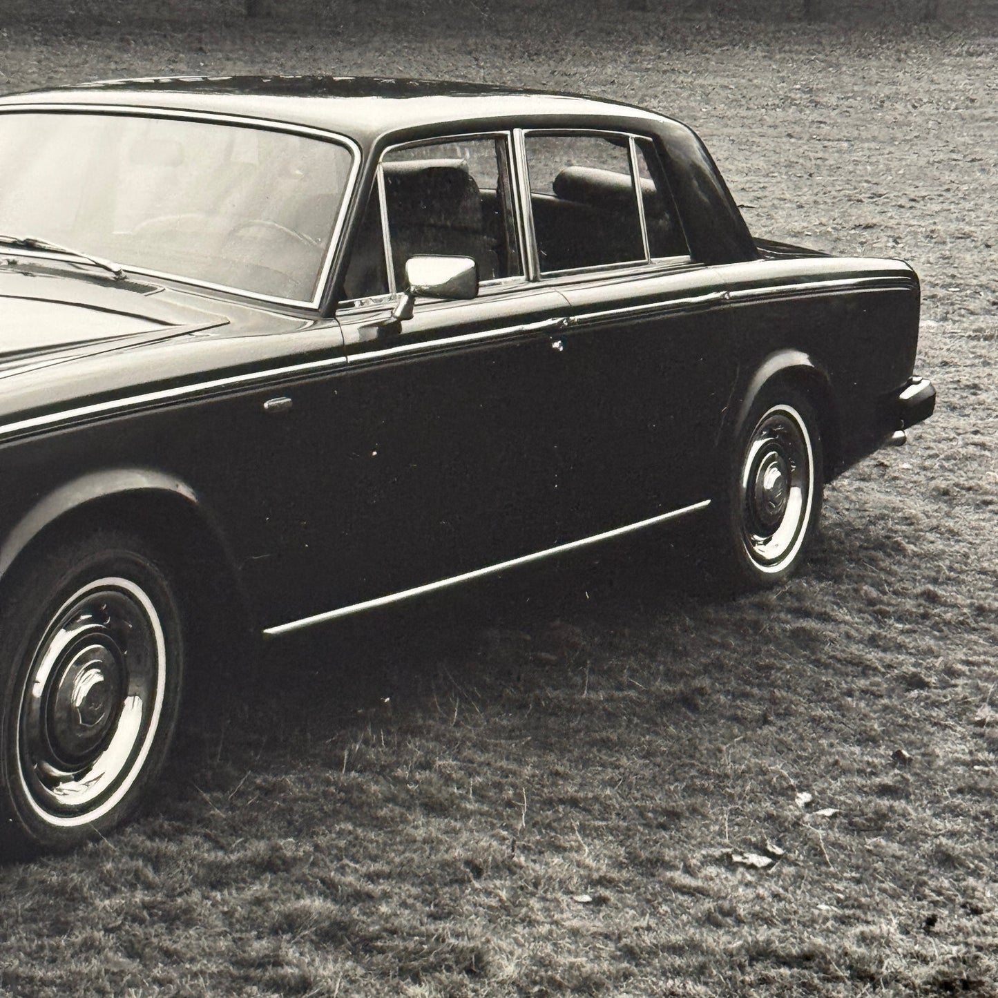 Rolls Royce Silver Shadow II Car Factory Press Photo Photograph Print 1980