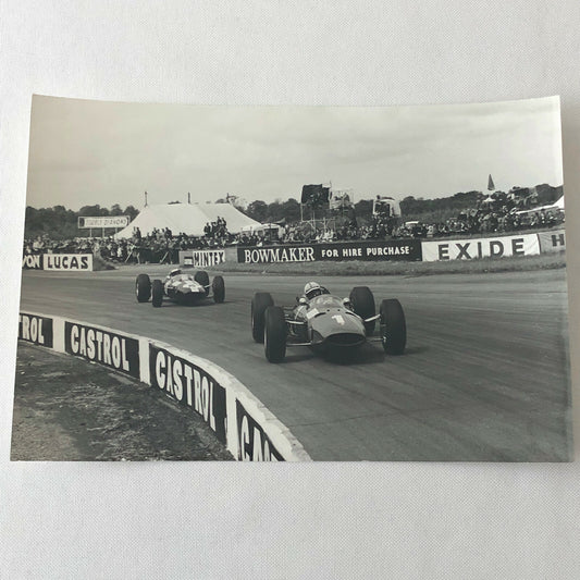 Vintage Grand Prix Racing Photo Photograph John Surtees Mike Spence CAHIER 