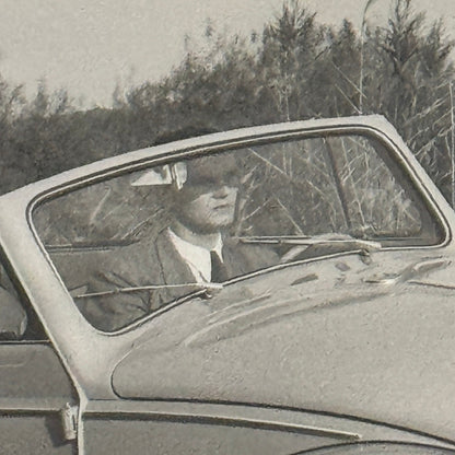 Vintage Volkswagen Beetle Convertible Cabriolet VW Automobile Photo Photograph