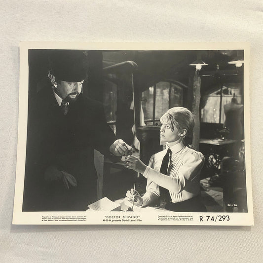 Doctor Zhivago Movie Press Photo Photograph 1966 Omar Sharif Julie Christie