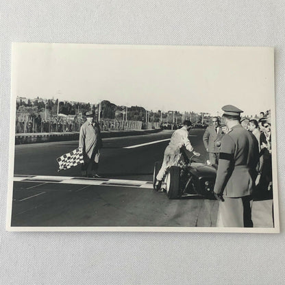 Vintage Sitrling Moss Lotus Racing Photo Photograph Bernard CAHIER