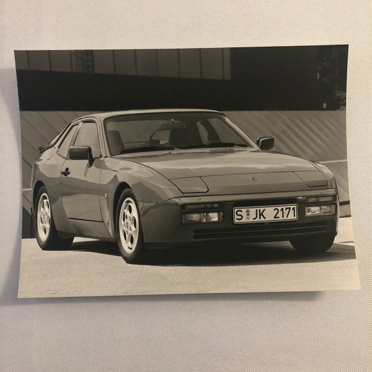 1988 Porsche 944 Turbo Factory Press Photo Photograph Werkfoto