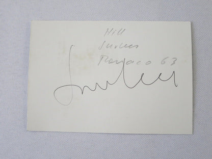 Vintage Racing Photo Photograph John Surtees & Graham Hill at Monaco 1963 Cars