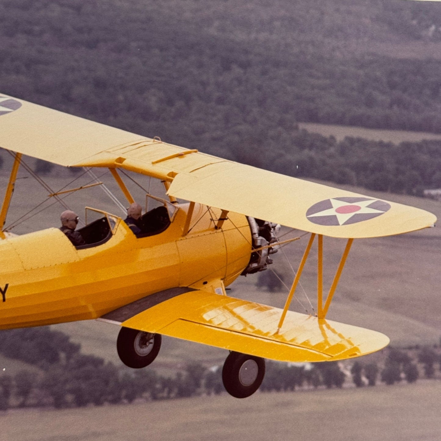 Vintage US Navy Aircraft Airshow Photo Large Format Aviation Photograph Military