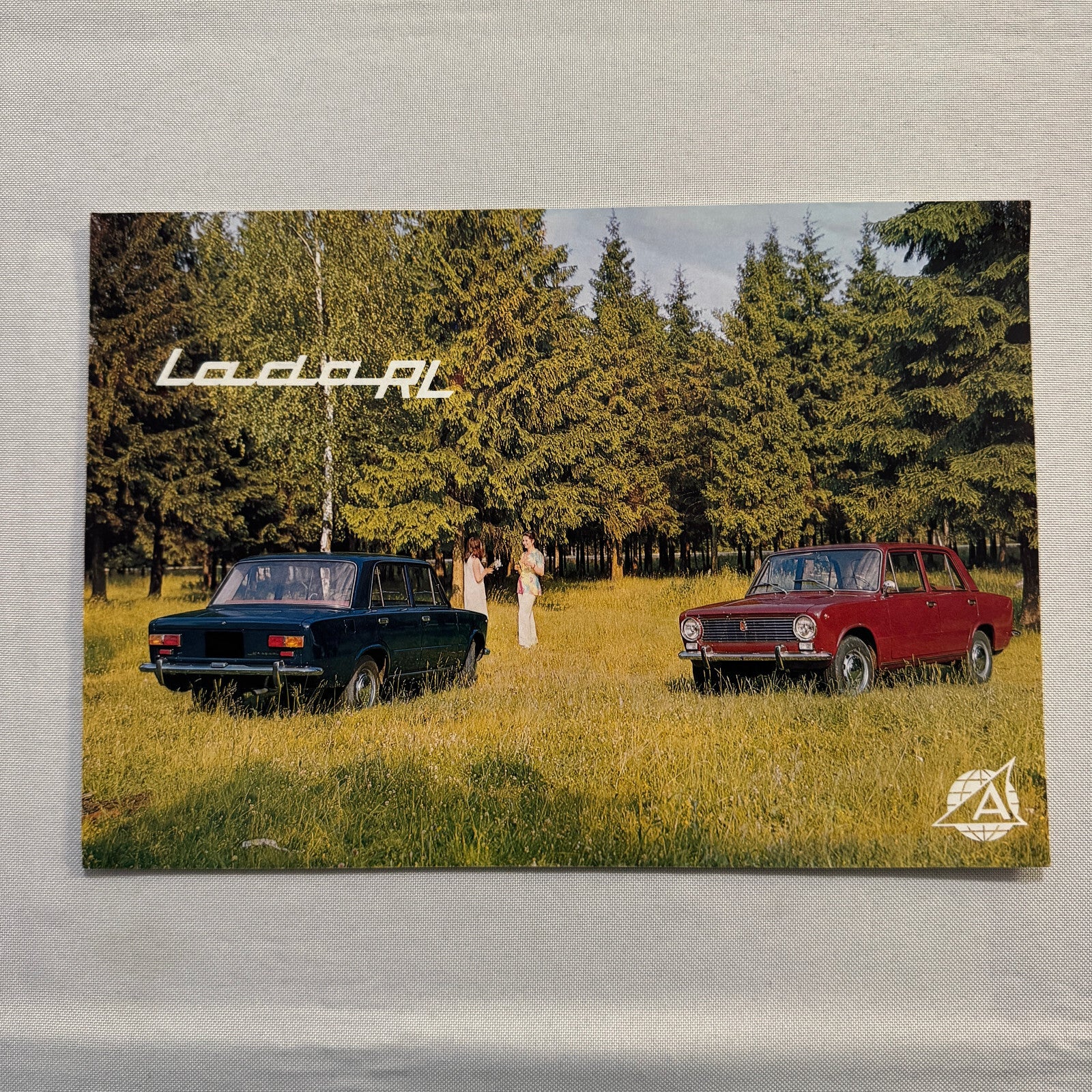 Lada RL Car Sales Brochure Catalog Advertising German Text Vintage