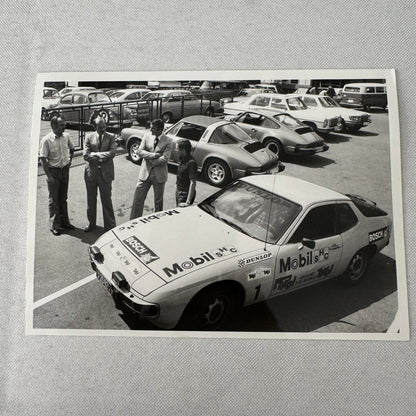Porsche 924 Racing Car Photo Photograph Print 1976