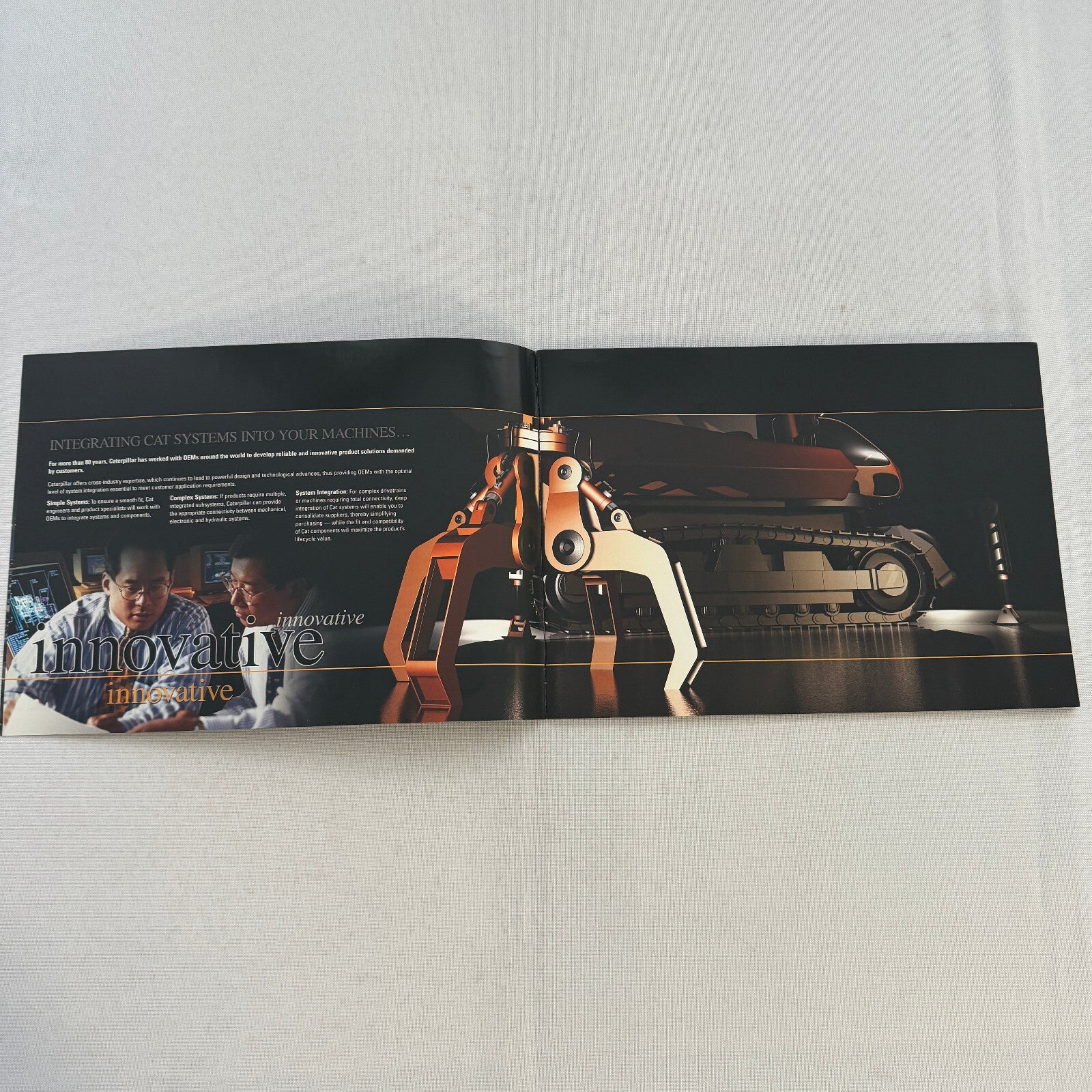 Caterpillar Integrated Systems Product Development Heavy Equipment Brochure