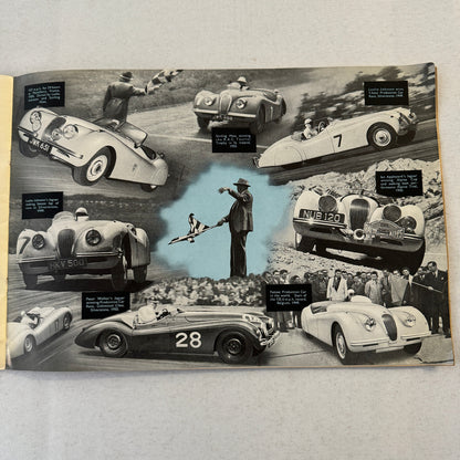 Jaguar Mark VII Saloon Car Sales Brochure Catalog XK120 XK 120 Engine