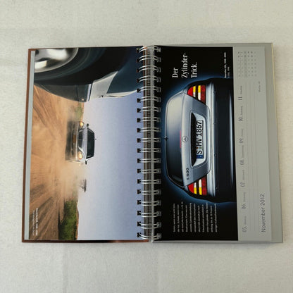 2012 Mercedes Benz S Class History Promotional Calendar GERMAN Text