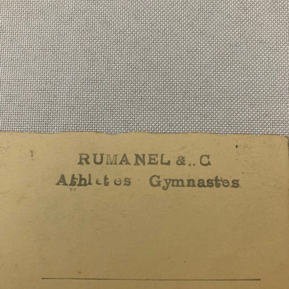 Circus Gymnast Gymnastic Performer Real Photo Postcard RPPC