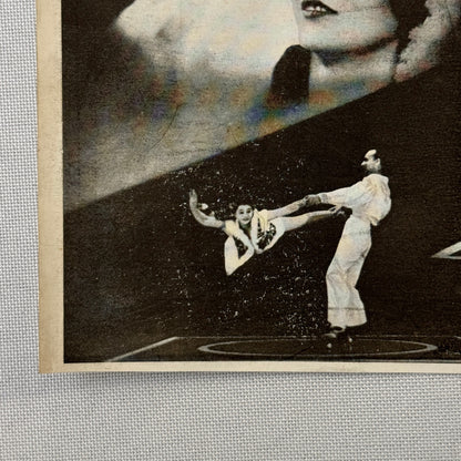 Circus Rollerskating Roller Skate Circus Act Flyer Advertising 2 Donalds