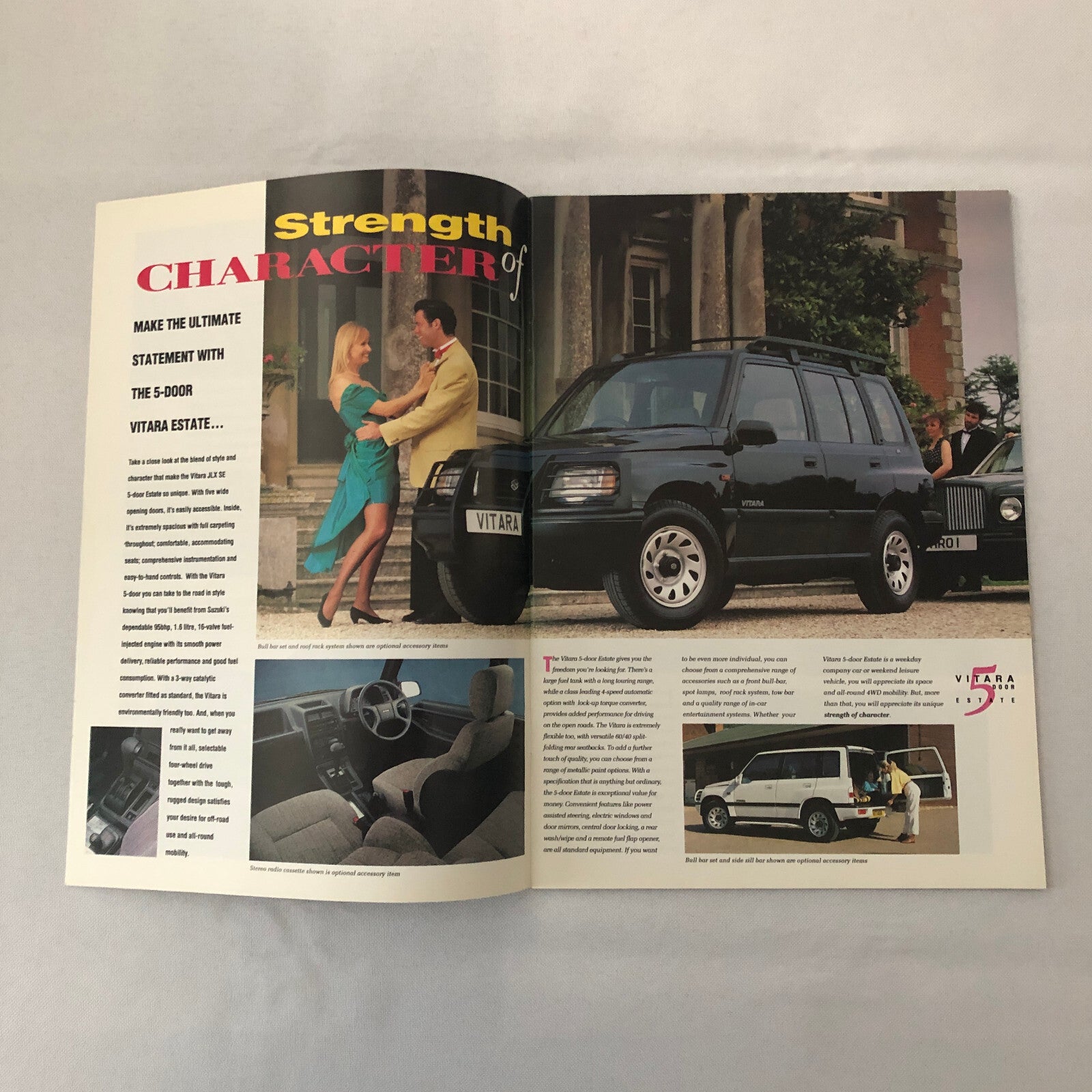 1994 Suzuki Sales Brochure Catalog Capuccino Vitara Swift Samurai Supercarry