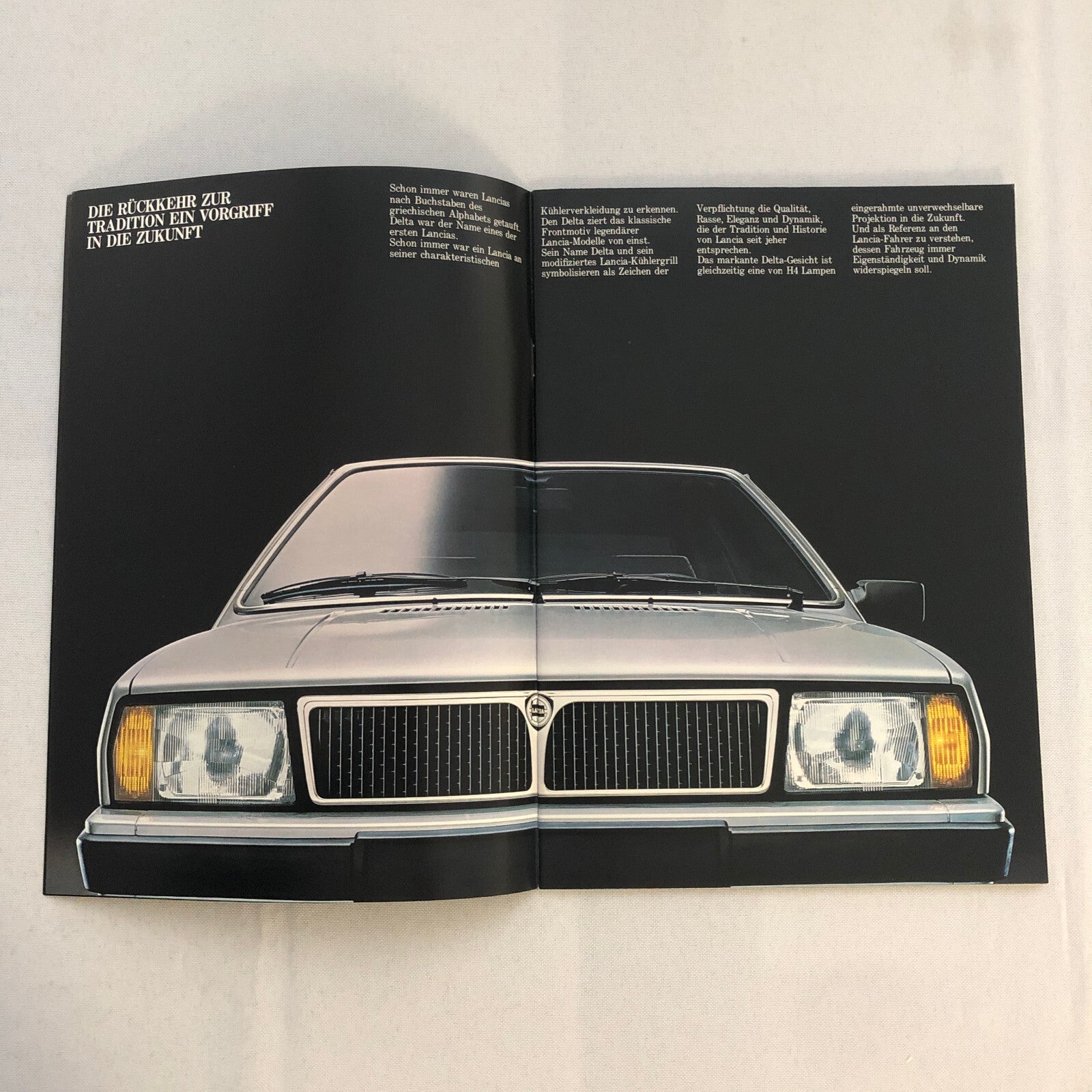 1980 Lancia 1300 and 1500 Car Sales Brochure Catalog German Text
