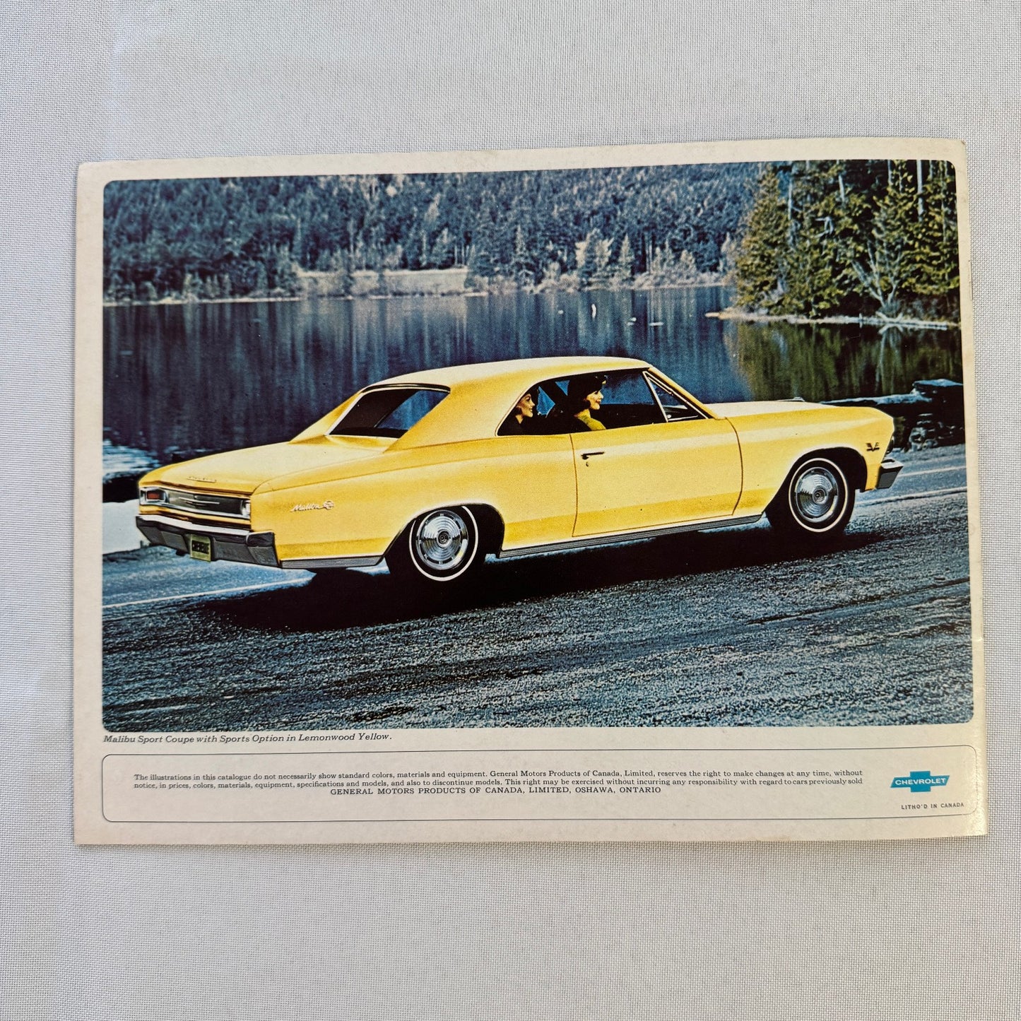 1966 Chevrolet Chevelle Sales Brochure Catalog Malibu Convertible 300 Wagon