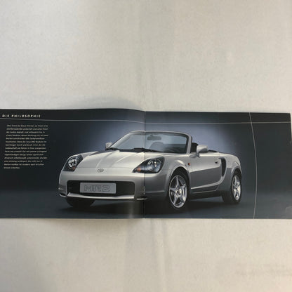 Toyota MR2 Roadster Car Sales Brochure Catalog Advertising GERMAN TEXT European