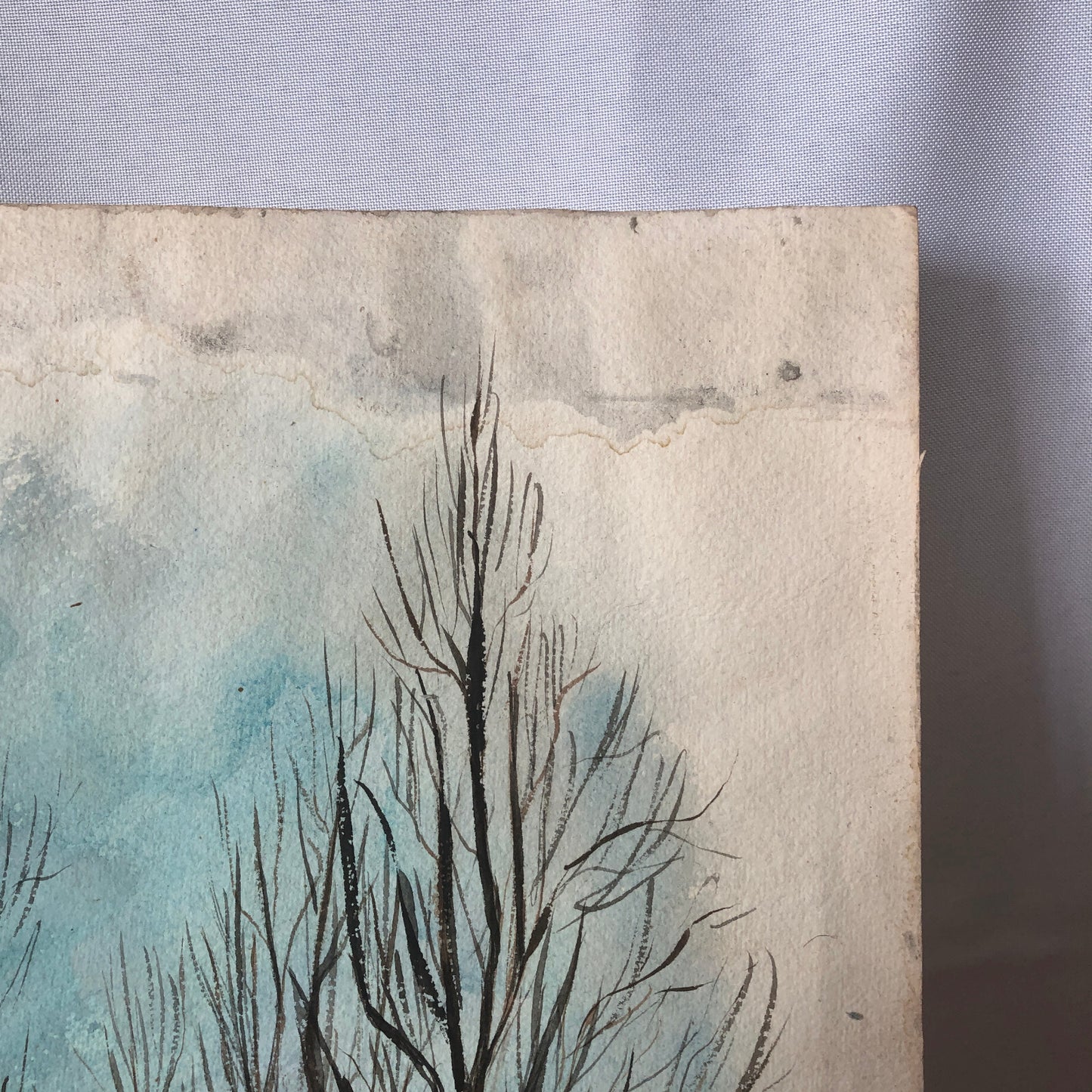 Vintage Painting Art Artwork Artist Arthur E Sudler 1948 Signed Trees