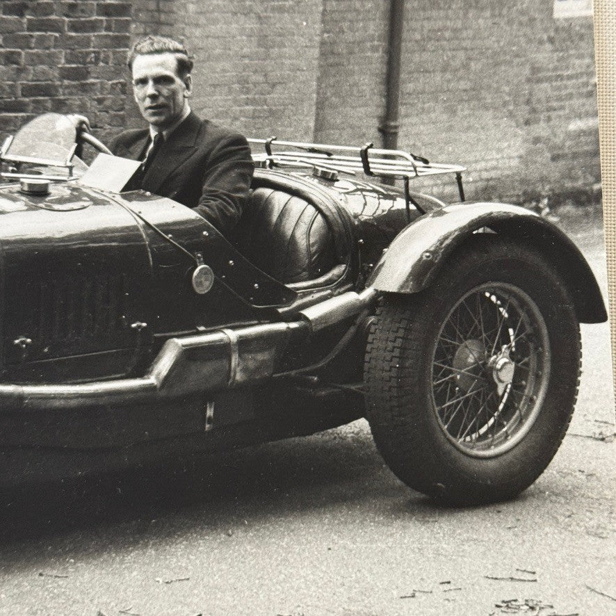 Vintage Racing Photo Maserati 1948 John Crampton Modern Print