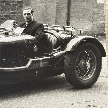 Vintage Racing Photo Maserati 1948 John Crampton Modern Print