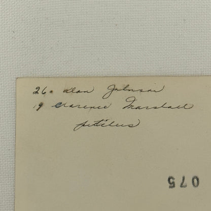 1950 New York Yankees Photo Photograph Snapshot Baseball NY Johnson Marshall