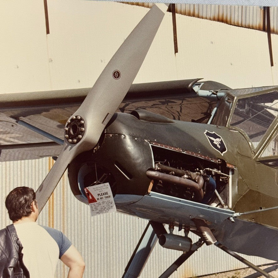Vintage Military Aircraft Airshow Photo Large Aviation Photograph Airshow