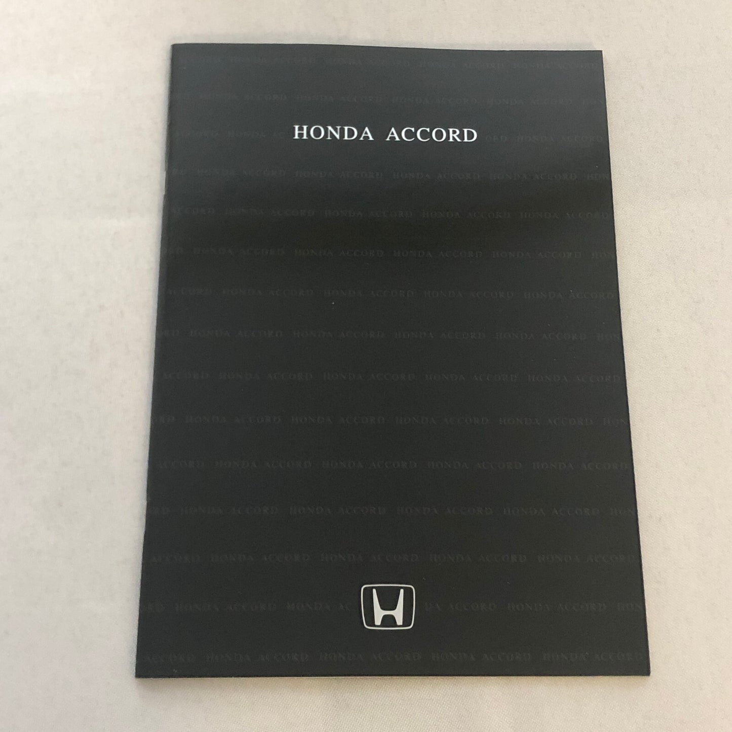 1991 Honda Accord Sedan Car Sales Brochure Catalog GERMAN TEXT European