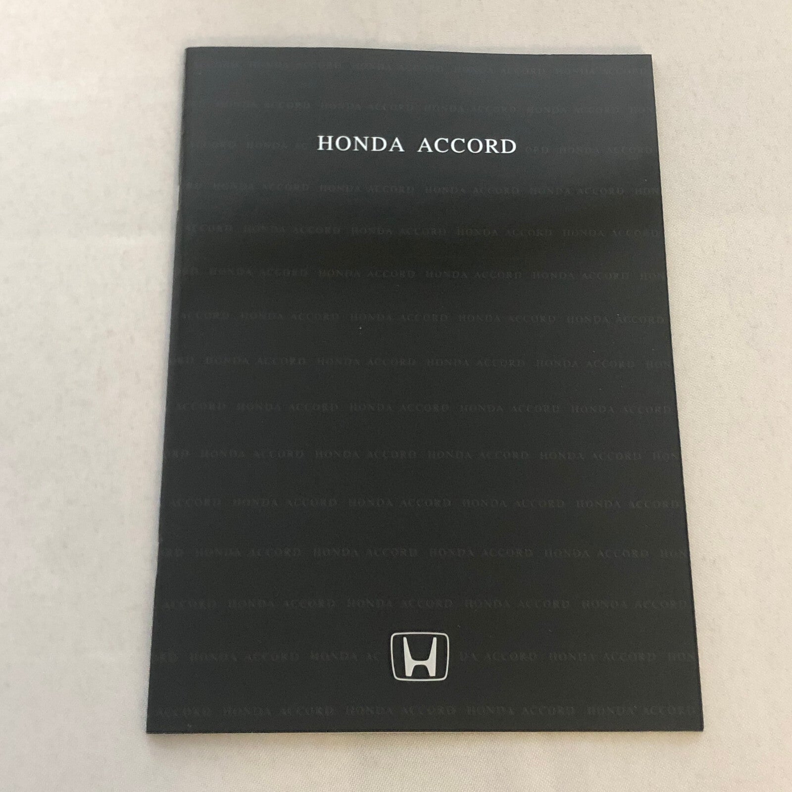 1991 Honda Accord Sedan Car Sales Brochure Catalog GERMAN TEXT European