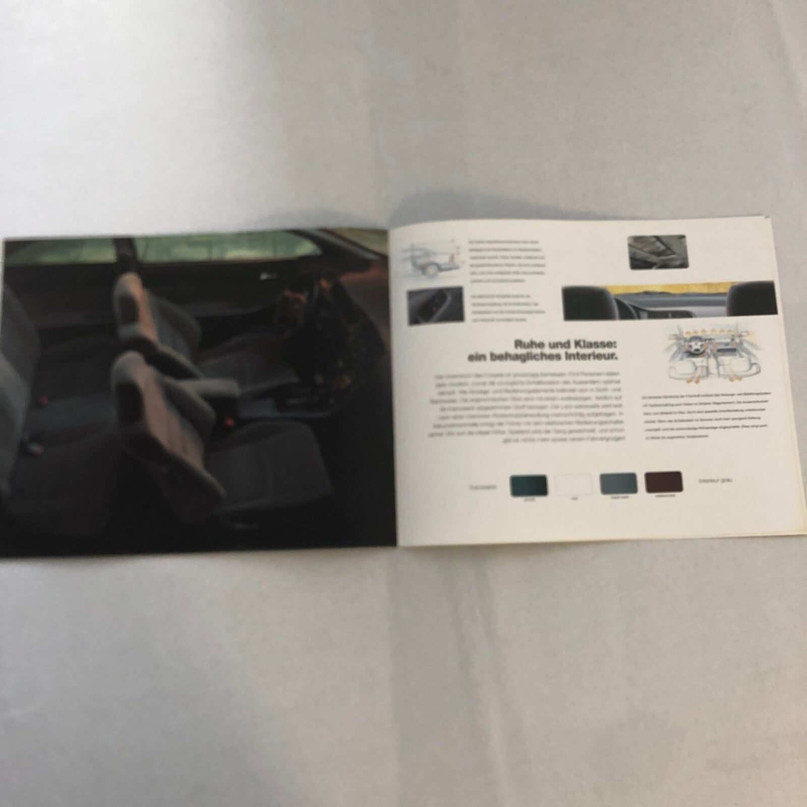 1995 Honda Accord Coupe Car Sales Brochure Catalog Advertising GERMAN European