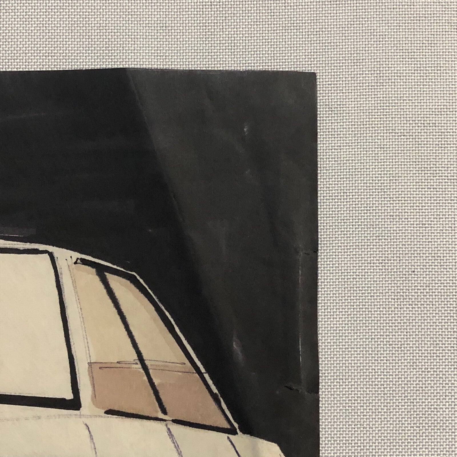 Styling Concept Automobile Illustration Art Drawing Sketch Vintage Ford Granada