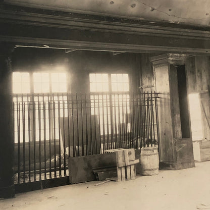 Vintage Montreal Industrial Building Interior Photo Photograph Print