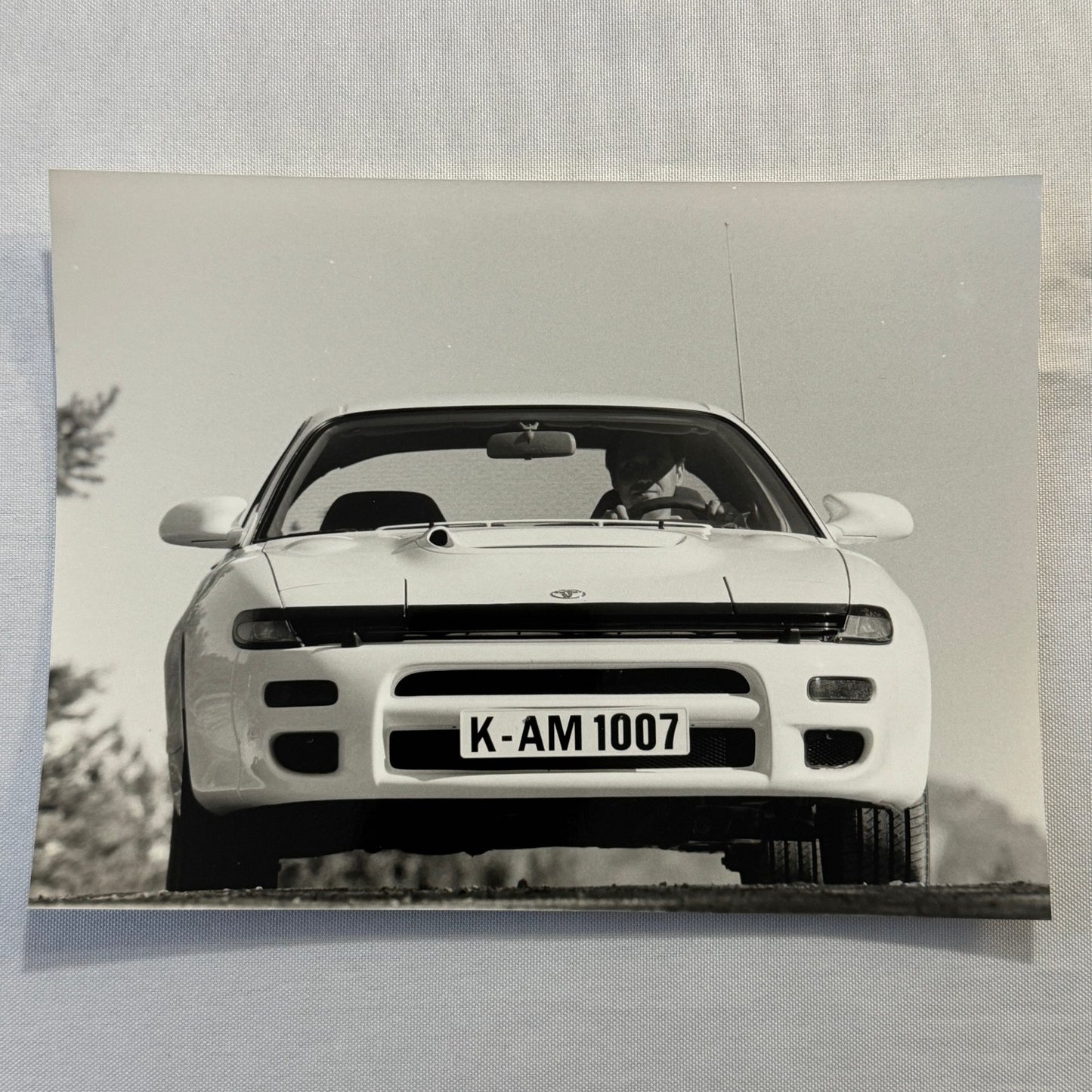 1991 Toyota Celica Carlos Sainz Limited Edition Factory Press Photo Photograph