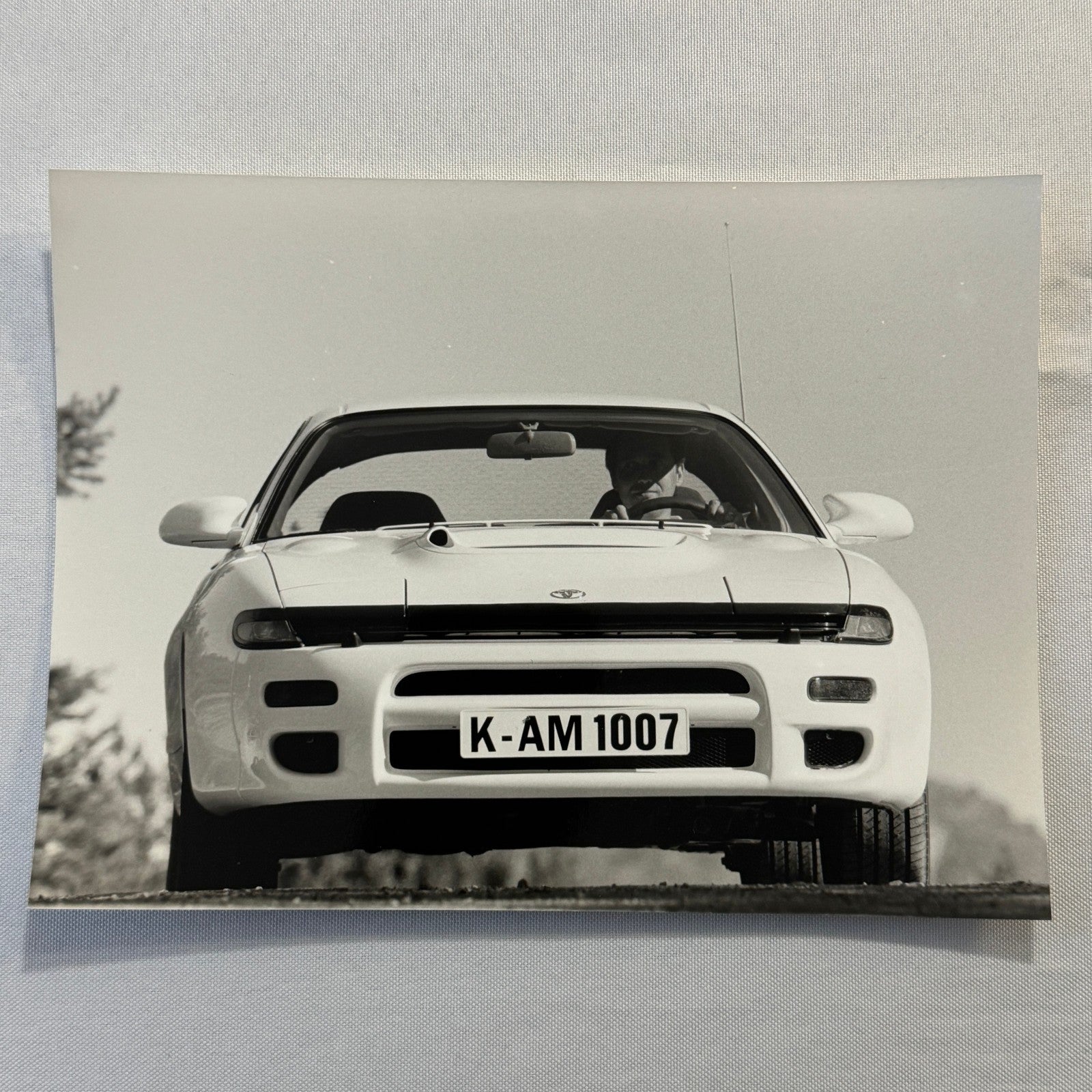 1991 Toyota Celica Carlos Sainz Limited Edition Factory Press Photo Photograph