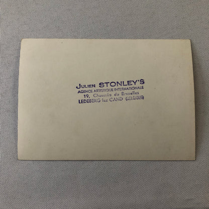 Circus Unicycle Balancing Act Performer Photo Photograph Vintage