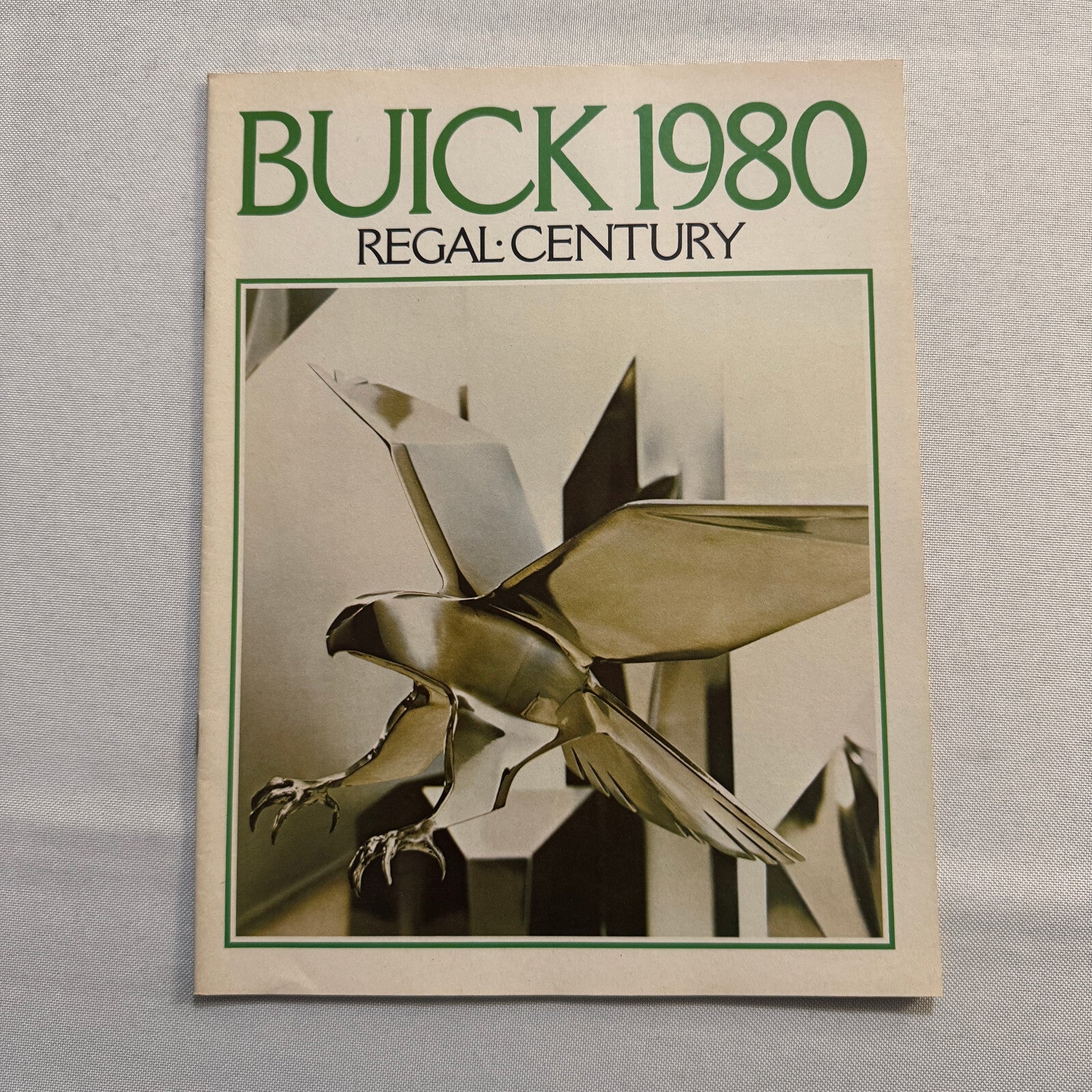 1980 Buick Regal and Century Car Sales Brochure Catalog Advertising