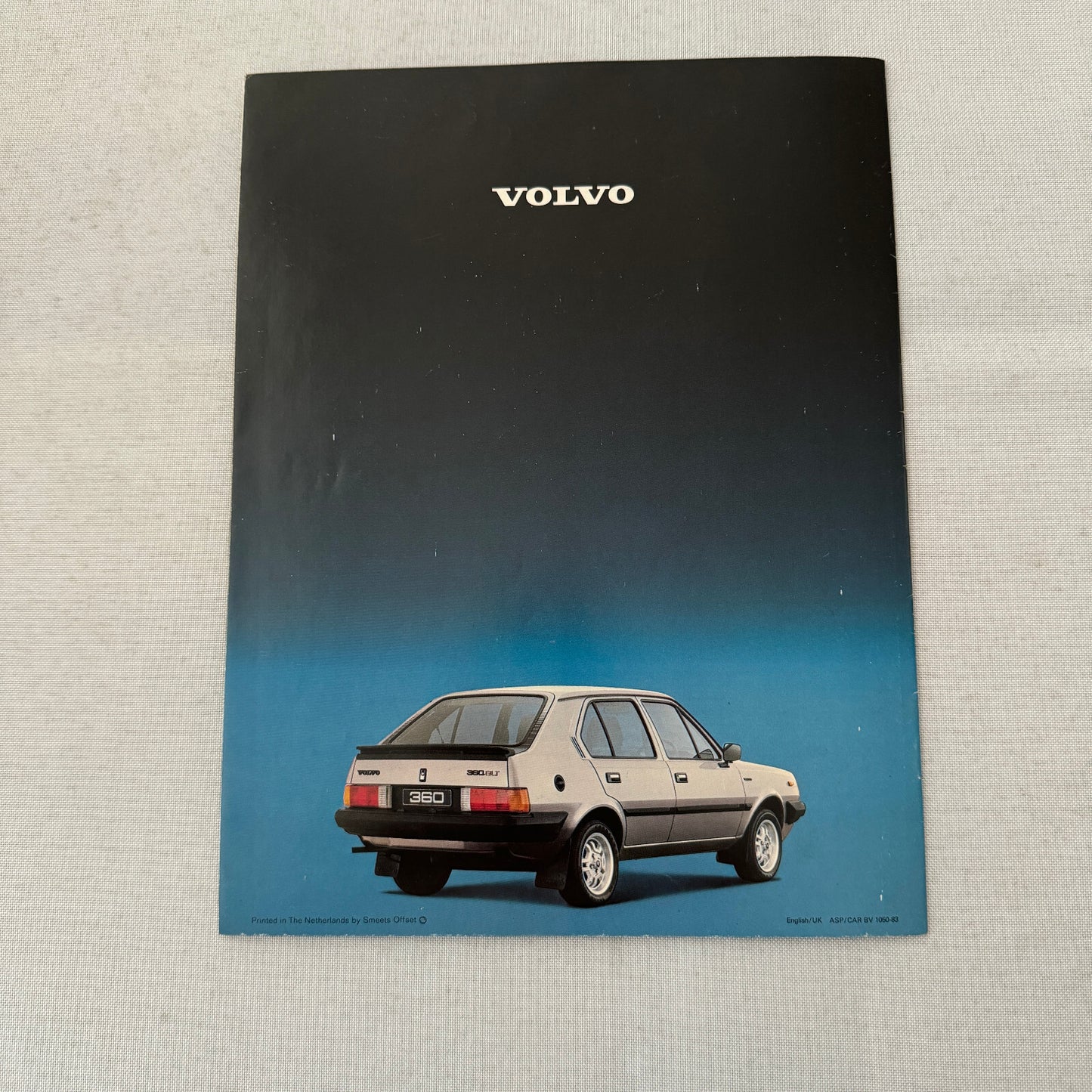 Volvo 360 Car Sales Brochure Catalog Advertising UK Market