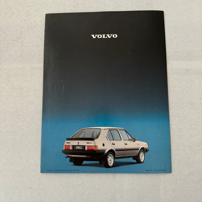 Volvo 360 Car Sales Brochure Catalog Advertising UK Market