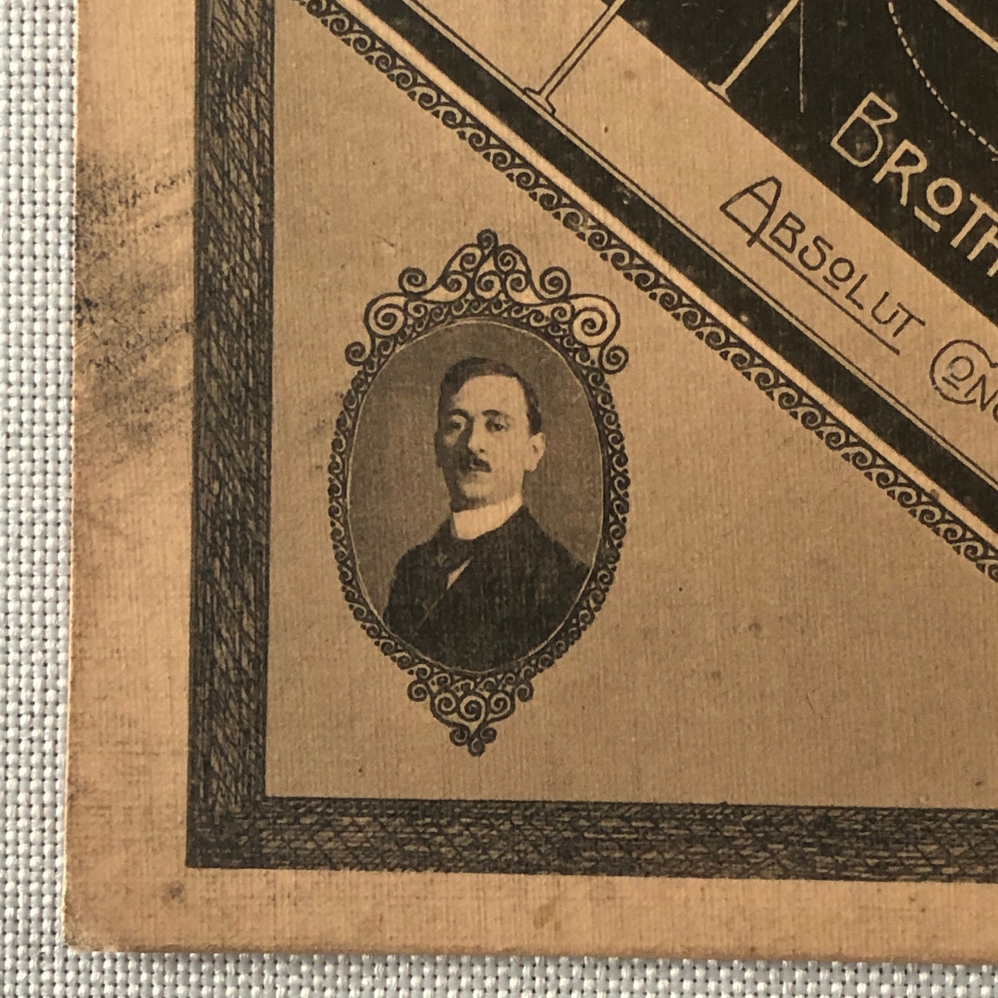 Circus Acrobat Act Performer Postcard Post Card Brothers Dalf Vintage