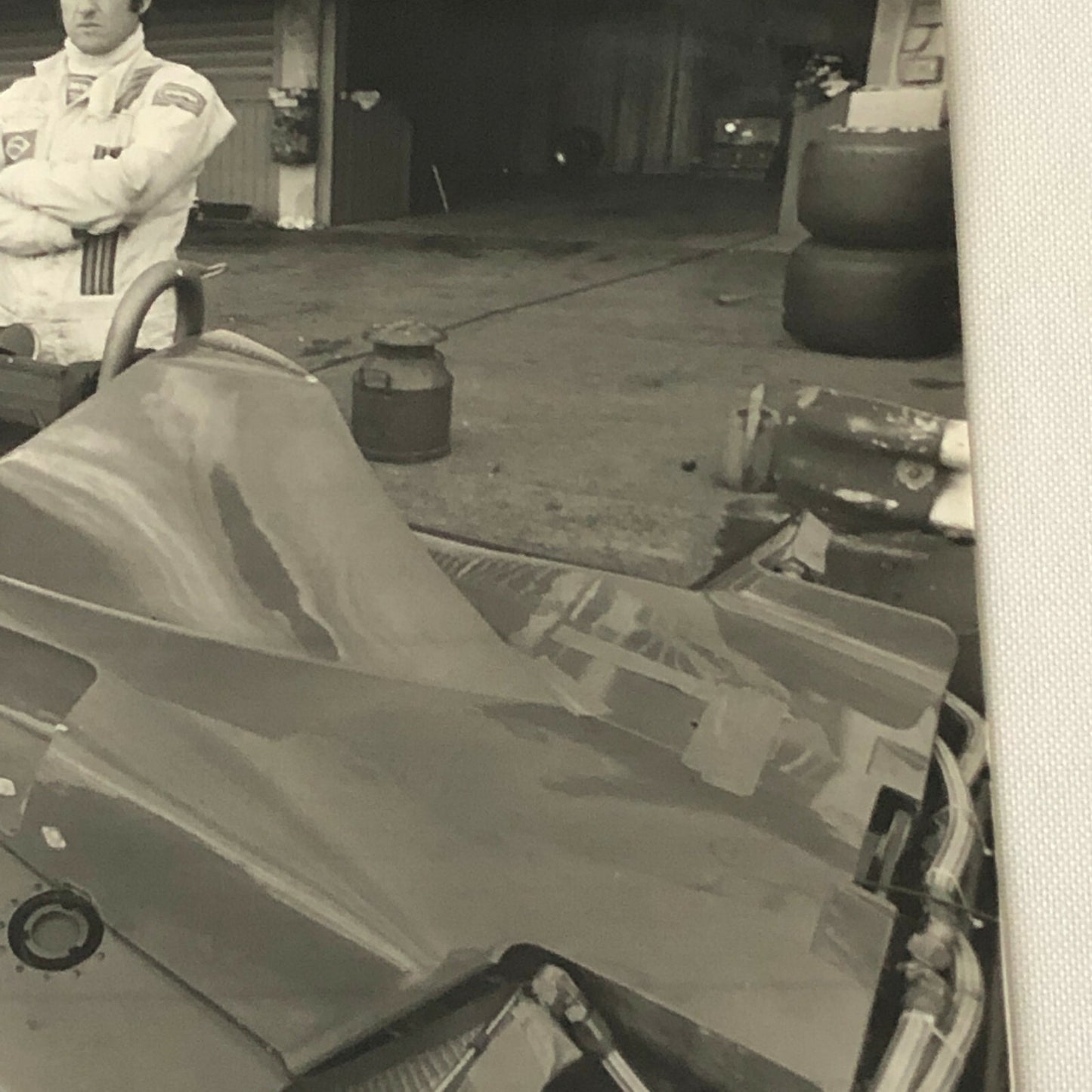 Vintage Alfa Romeo Brabham Martini Racing Car Photo Photograph Gordon Murray + 