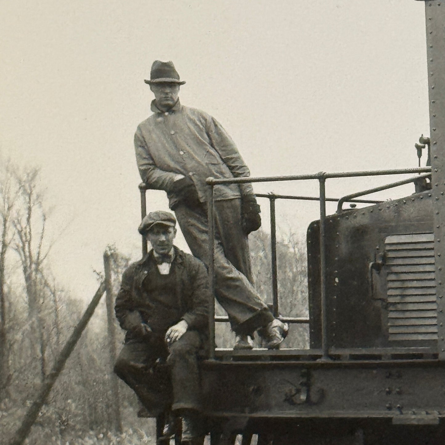 Montreal and Southern Counties Railway Train M&SCRY Vintage Photo Photograph