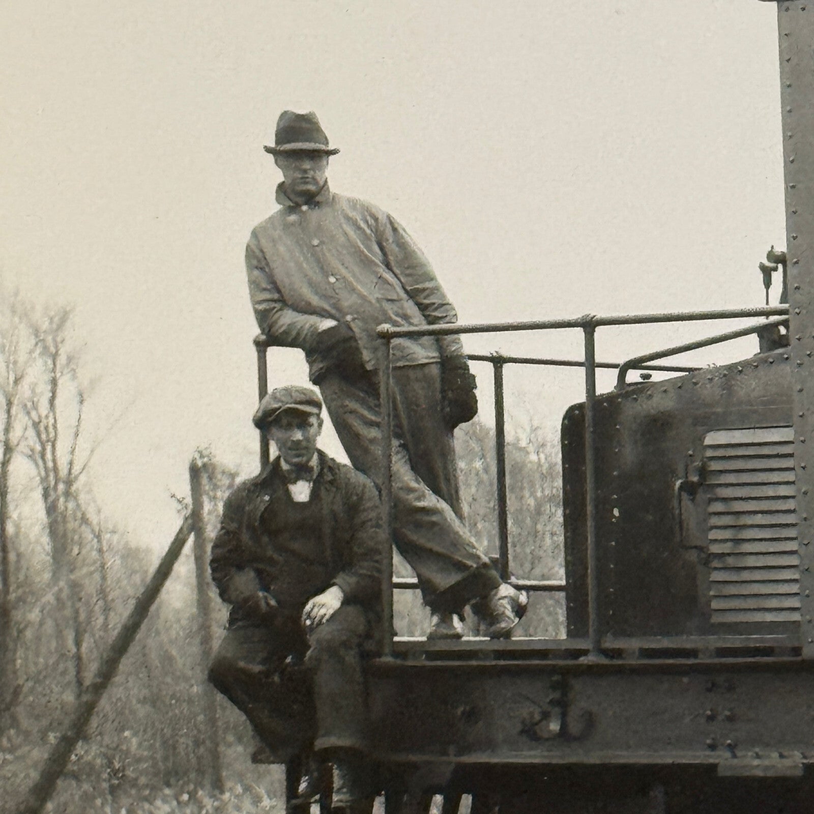 Montreal and Southern Counties Railway Train M&SCRY Vintage Photo Photograph