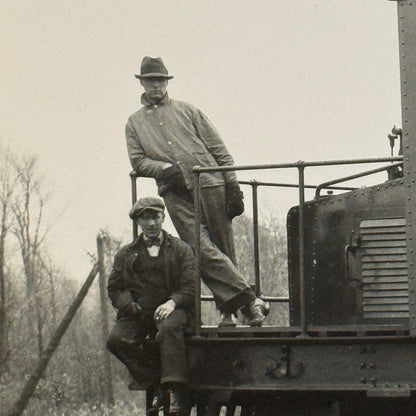 Montreal and Southern Counties Railway Train M&SCRY Vintage Photo Photograph