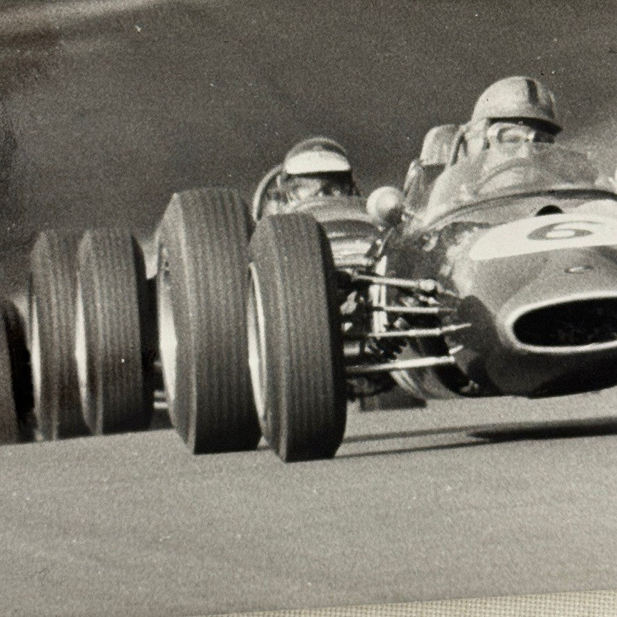 Vintage Racing Photo Photograph Unidentified Cars Lynton Money Print