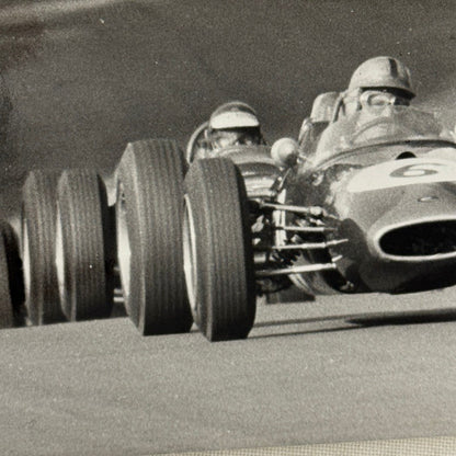 Vintage Racing Photo Photograph Unidentified Cars Lynton Money Print