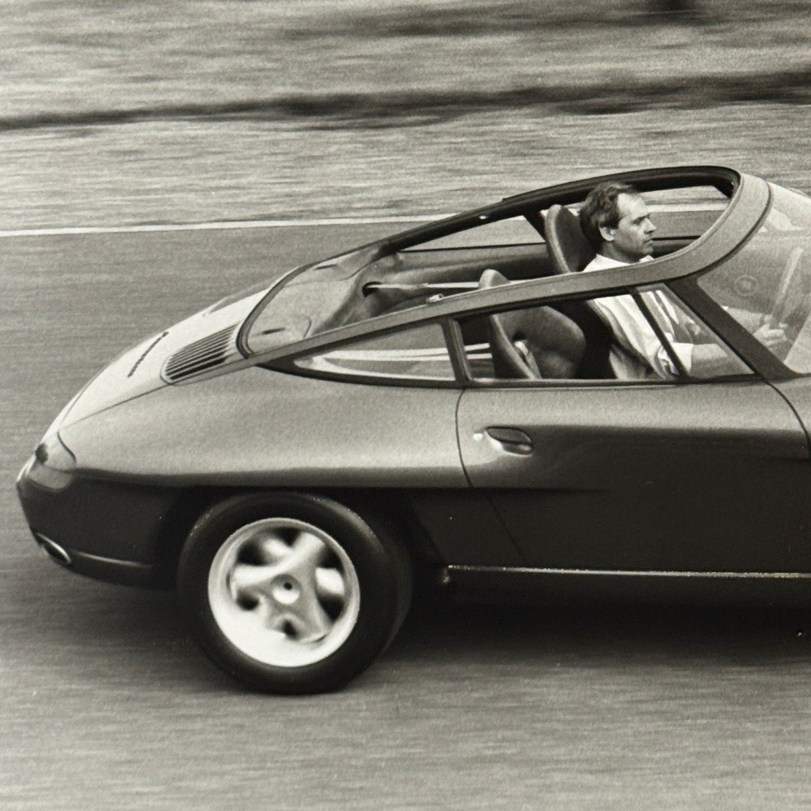 Porsche Panamericana Concept Car Prototype Factory Press Photo Photograph Print