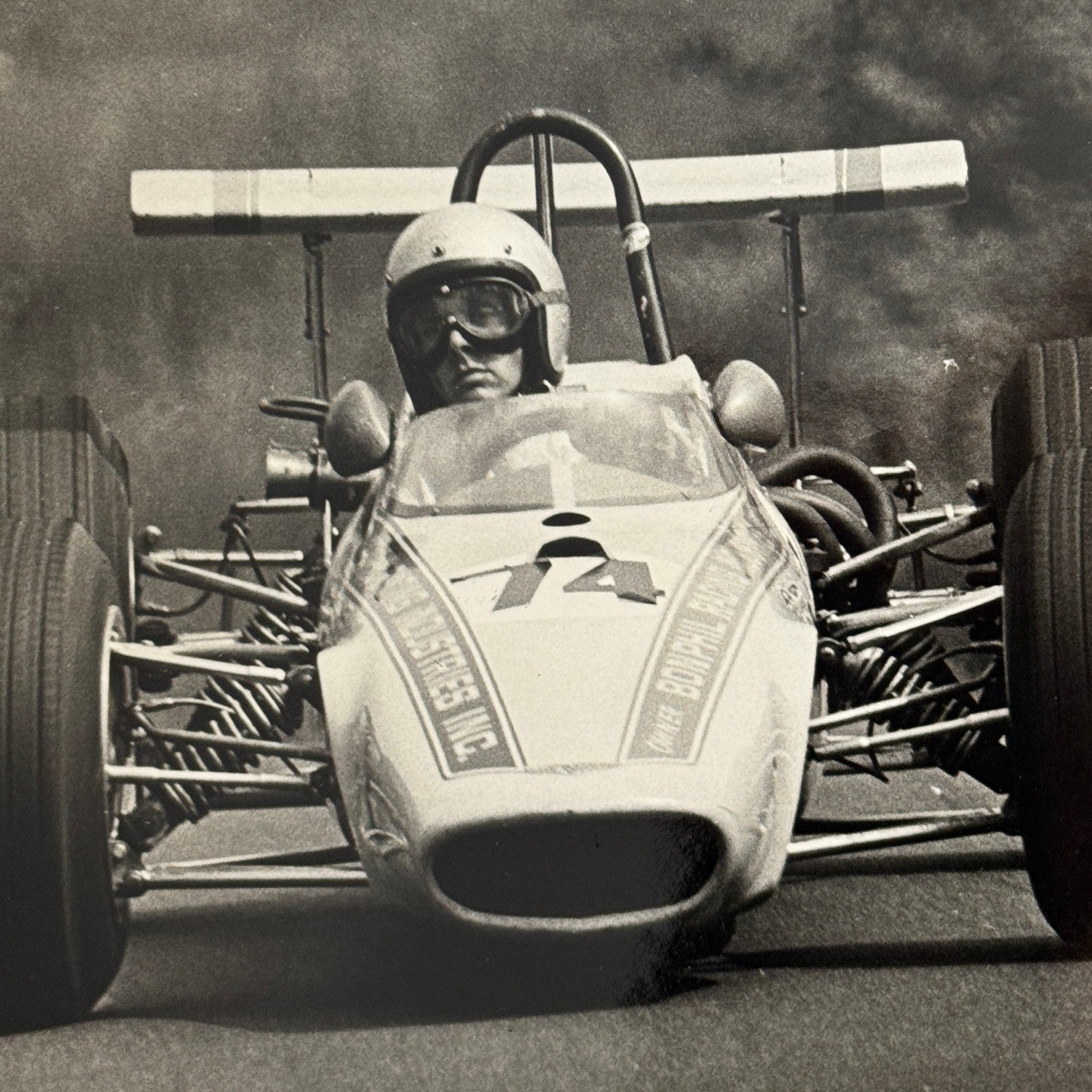 Vintage Car Racing Photo Circuit Mont Tremblant Quebec Photograph