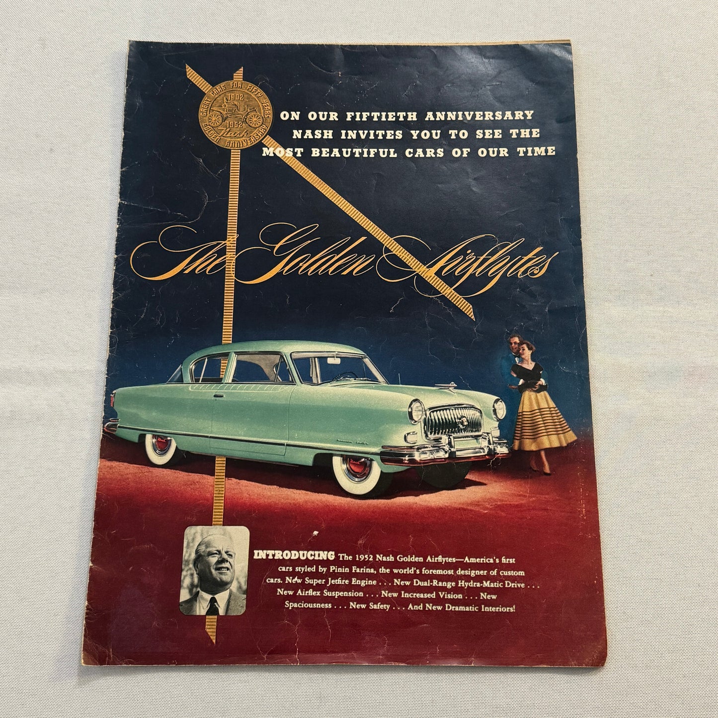1952 Nash Car Sales Brochure Catalog Nash Ambassador Rambler Statesman