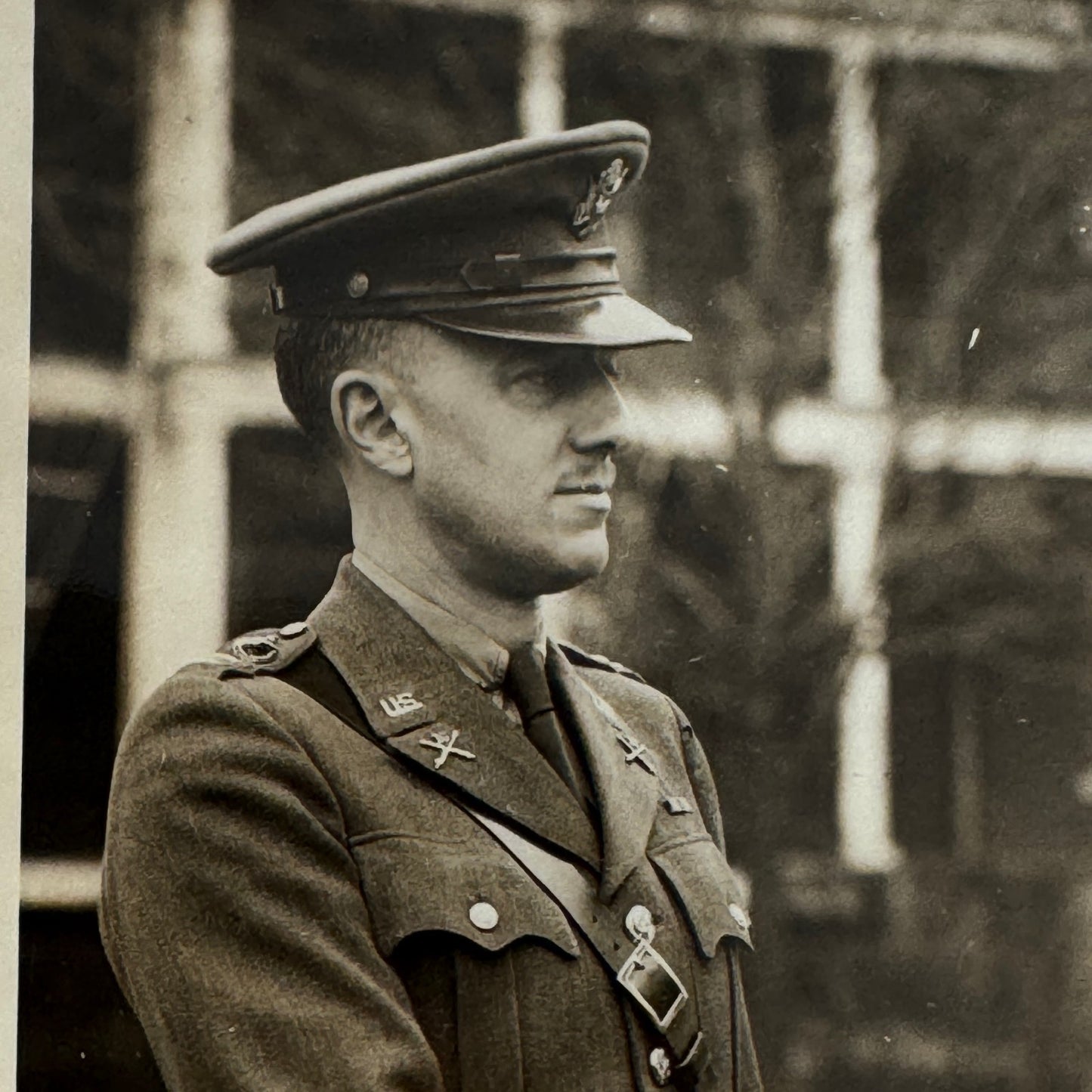 Master Sergeant Joseph L Haley Spanish War Veteran Retirement Press Photo 1933