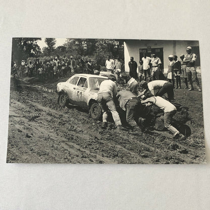 Vintage Rally Racing Photo Photograph 1974 East African Safari Car  