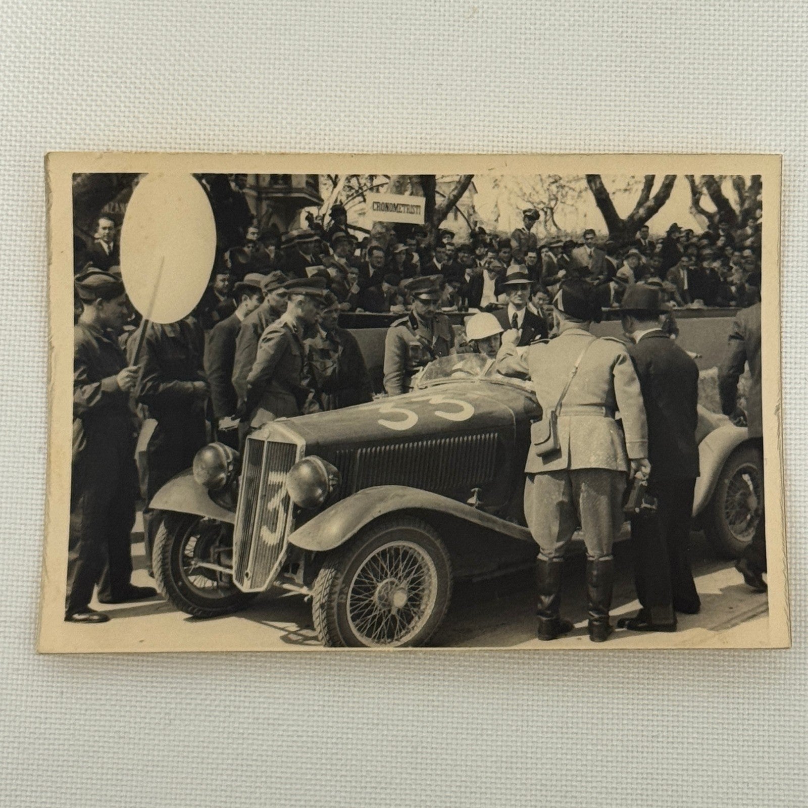 Lancia 1500 Augusta Racing Car Automobile Photo Photograph Print